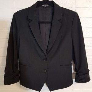EXPRESS blazer 3/4 inch cinched sleeve size 10